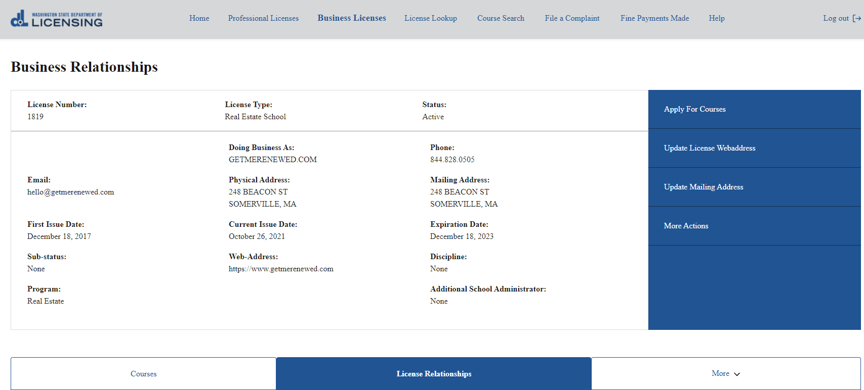Real Estate Continuing Education Online In Michigan Washington Real